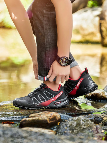 New Men's Boots Outdoor Hiking Sports Boots Men's Lightweight Comfortable And Breathable Casual Sports Shoes Size 39-47 Men's