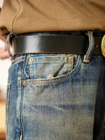 Good Quality  Washed Slim Fitting Denim Pants 100% Cotton Heavy Thick Jean 14oz