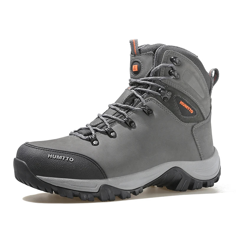 Hiking shoes Men's waterproof hunting Boots Tactical Desert Combat Ankle trekking Boots Male Women warm Leather Sneakers