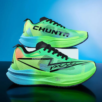 Running Shoes Carbon Board Marathon Men Speciality Sports Breathable Lightweight Women's Comfortable Athletic Chunta Sneakers