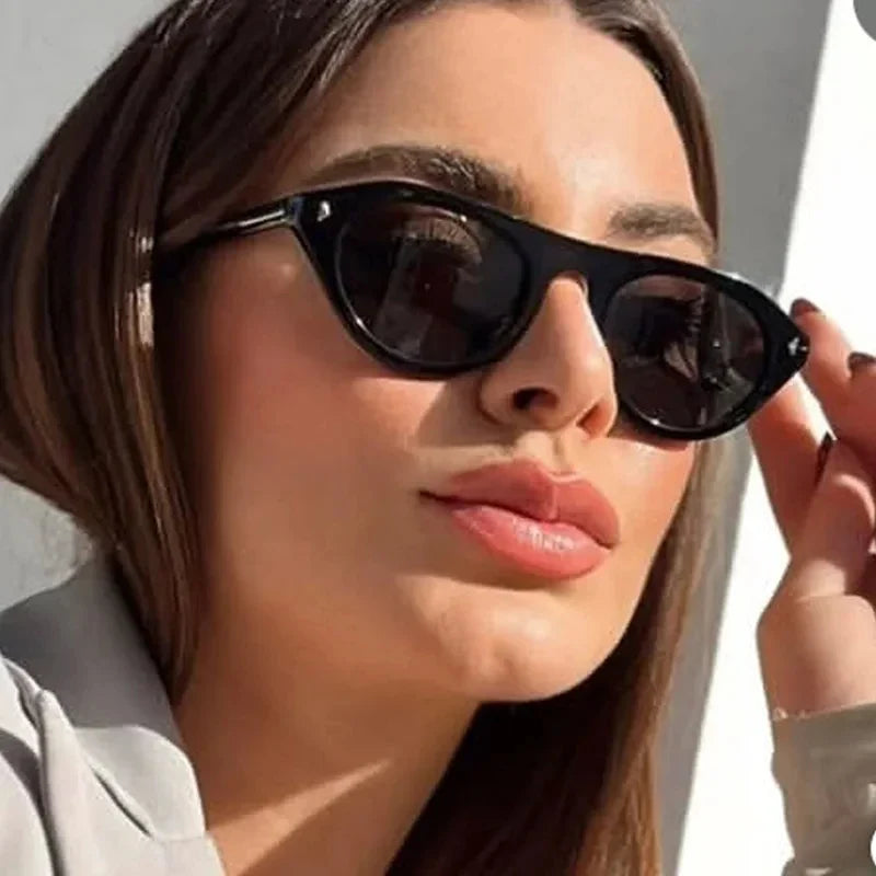 Top Selling cat eye sunglasses for women vintage small frame gradient uv400 sun glasses men retro hip hop driving shades