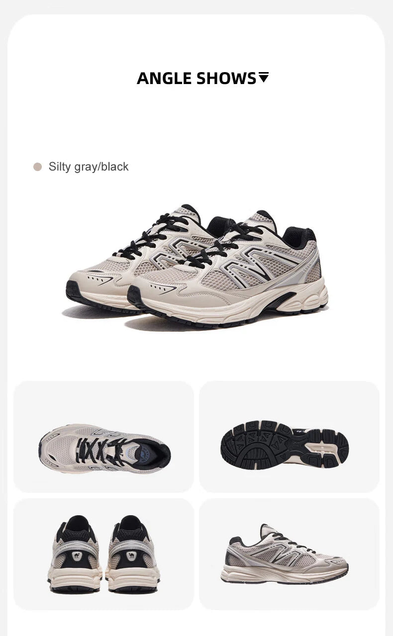 Jogging Shoes Retro Casual Mesh Sneakers Breathable Sports Running Shoes for for Men and Women Soft Shock Absorbing