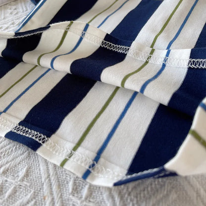 New Summer Baby Boys Clothes Suit Children Short Sleeved Striped T-Shirt Shorts 2Pcs/Sets Infant Casual Costume Kids Tracksuits