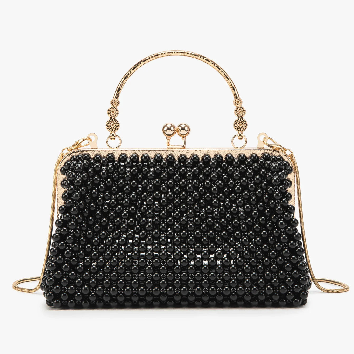 Purses and handbag luxury Designer Clutch purse handmade Pearl decoration Party Wedding Evening bag banquet bag