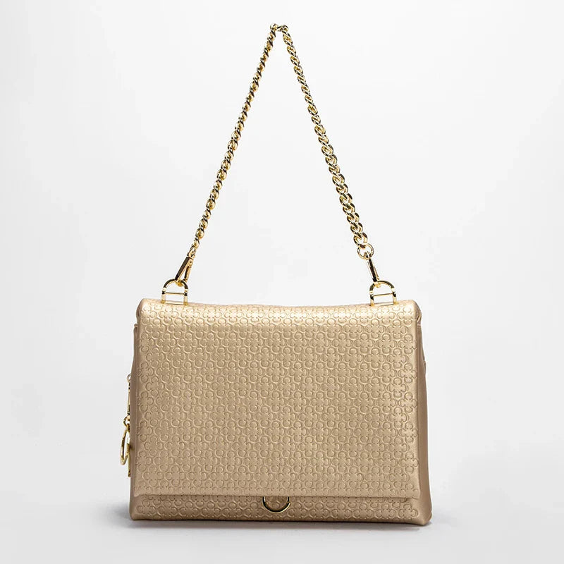 Women's Bag Popular Vintage Style Fashion Classic Printed Female Shoulder Bag Simple and Elegant Basic Ladies Commuting Handbag