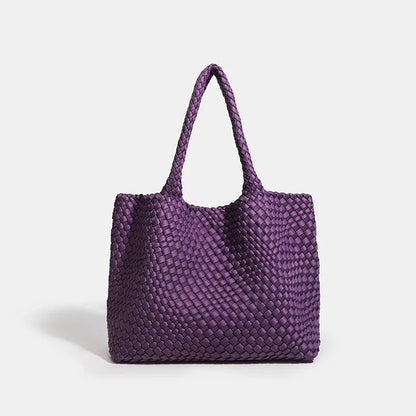 Women's bag Premium Handwoven Nylon Shoulder Bag with Luxurious Finish Women Shoulder Bags