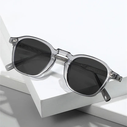 High Quality Fashion Oval Small Frame Myopia Sunglasses for Men Women Optical Prescription Gray Sunglasses Anti UV400