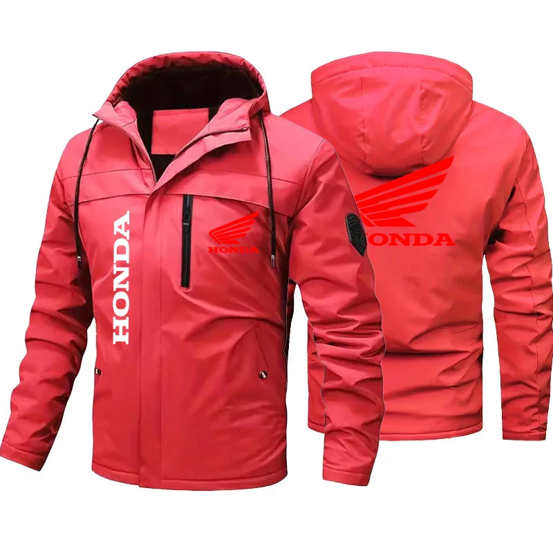 2026 Honda Spring/Autumn Men's Motorcycle Hoodie, Casual Fashion, Honda Outdoor Hoodie, Honda Logo Racing Team Clothing Sports e