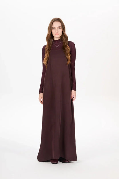 AS AW25 super soft high quality expensive cupro collection shirt + slip dress + skirt + print mockneck woman matching set