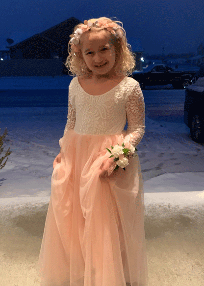 Princess Party Lace Flower Girl Dress Baby Kids Summer Wedding Birthday Dresses Children Clothing 2 4  6 8 10 12 14