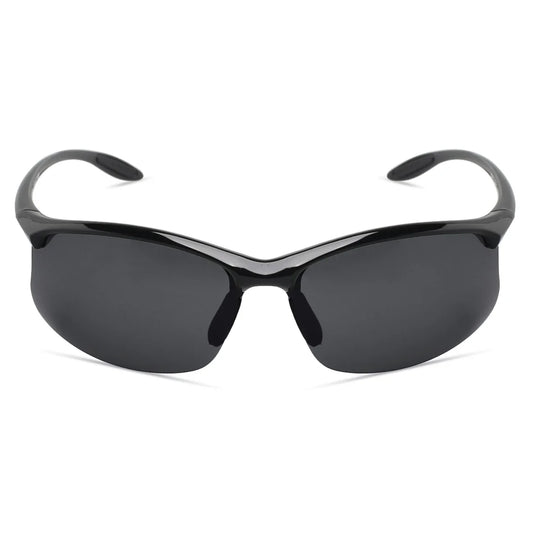 Polarized Sports Sunglasses for Men Women Tr90 Unbreakable Frame for Running Fishing Baseball Driving MJ8002