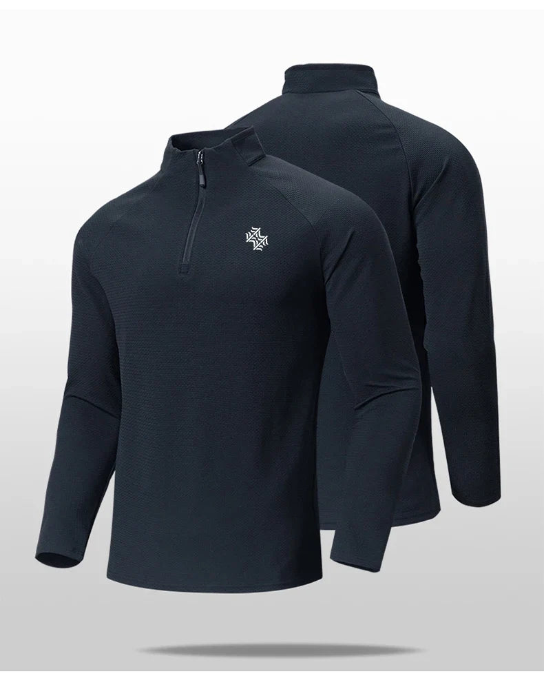 Autumn/Winter High Quality Men's/Women's Outdoor Sportswear Fashion Business Casual Breathable Long Sleeve T-Shirt Tops