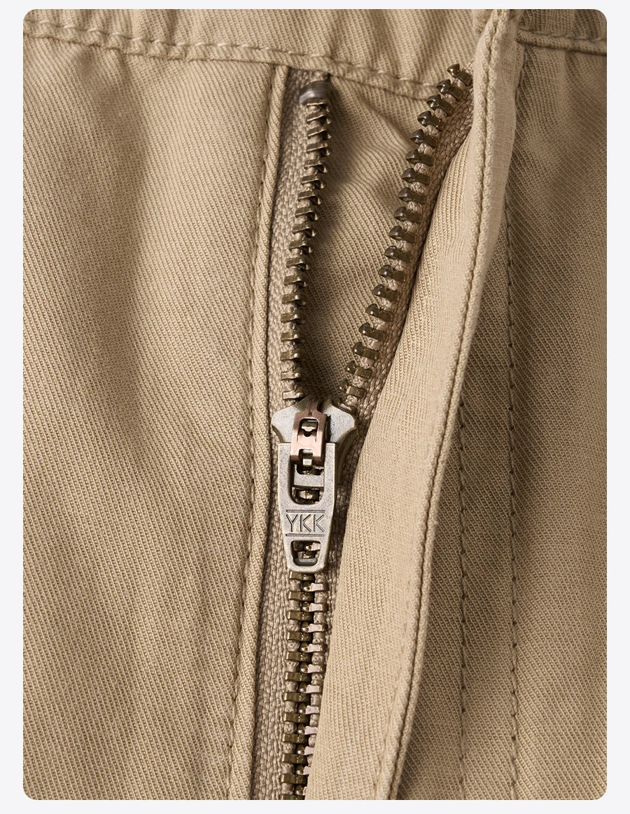 2026 Summer New Oversize 215gsm Tencel Lyocell Blend Fabric Cargo Shorts Men Fashion Outdoor Wear