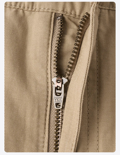 2026 Summer New Oversize 215gsm Tencel Lyocell Blend Fabric Cargo Shorts Men Fashion Outdoor Wear