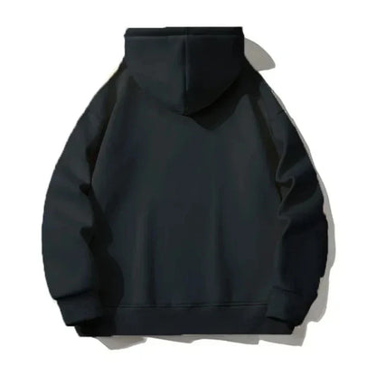 Autumn Winter Plus Size Jacket Men's Pocket Coats Loose Fashion Full Zip Hoodies Coat 5XL 6XL 7XL Fat Male Clothing 110-185KG