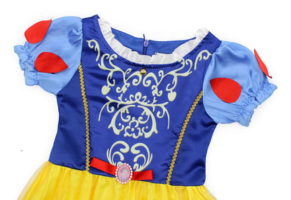 2026 Girls Costume Sleeping Beauty Aurora Princess Party Rapunzel Halloween Snow White Cosplay Costume Kid Cinderella Dress up