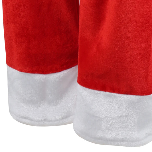 Christmas Santa Claus Boys Cosplay Costume Boys Long Sleeve Clothes pants and hat sets Christmas party outfits new year Clothes