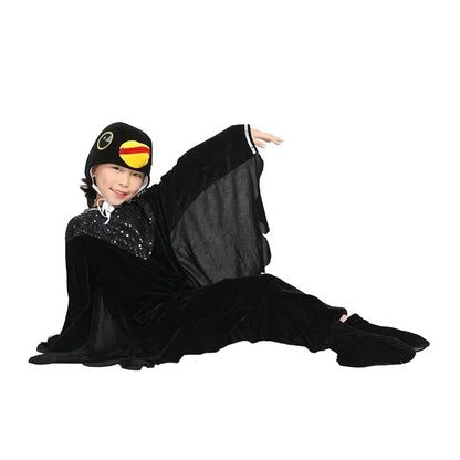 Kids Adults  Animal Bird Oriole Parrot Swallow Eagle Woodpecker Cosplay  Fancy Dress Jumpsuit Costume Gifts Set Halloween