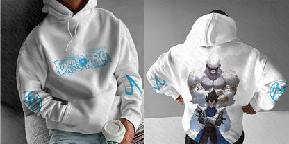 Dragon Ball Hoodie - Premium Cotton, Breathable & Elastic | Stylish Pullover Hoodie | Perfect Hoody for Anime & Casual Outings!