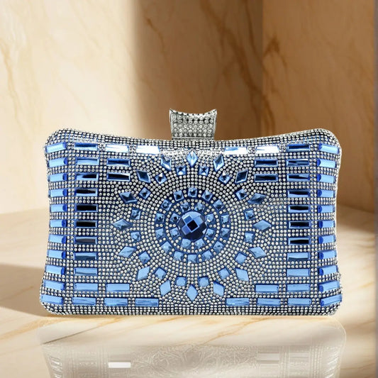 Women Evening Bag Diamonds Purse Handbags Chain Shoulder Wedding Party Evening Clutches Messenger Bag Christmas