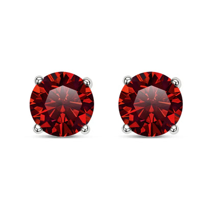Moissanite Earring S925 Sterling Sliver Plated with 18k White Gold Earring for Women Man Sparkling Fine Jewelry