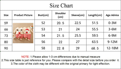 Prowow 0-18M Baby Christmas Costume Cartoon Deer Jumpsuit With Santa Hat Christmas Baby Romper For Newborn New Year Costume