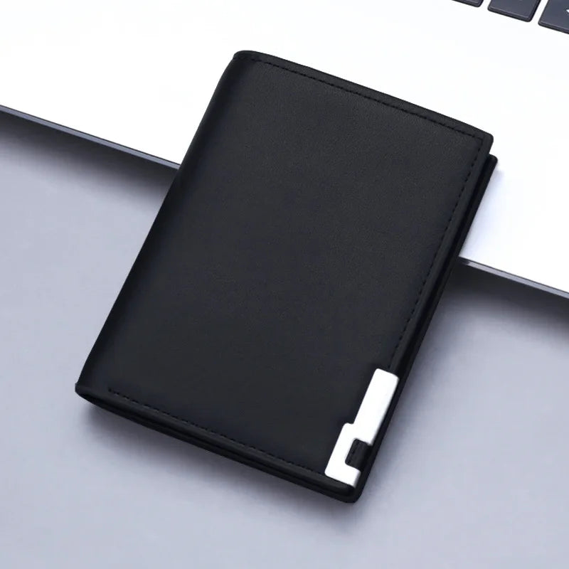 New Men's Wallet Thin Slim Wallet Long Male Business Clutch Bag Coin Purse Luxury Brand Men Wallet Carteira Masculina Cardholder