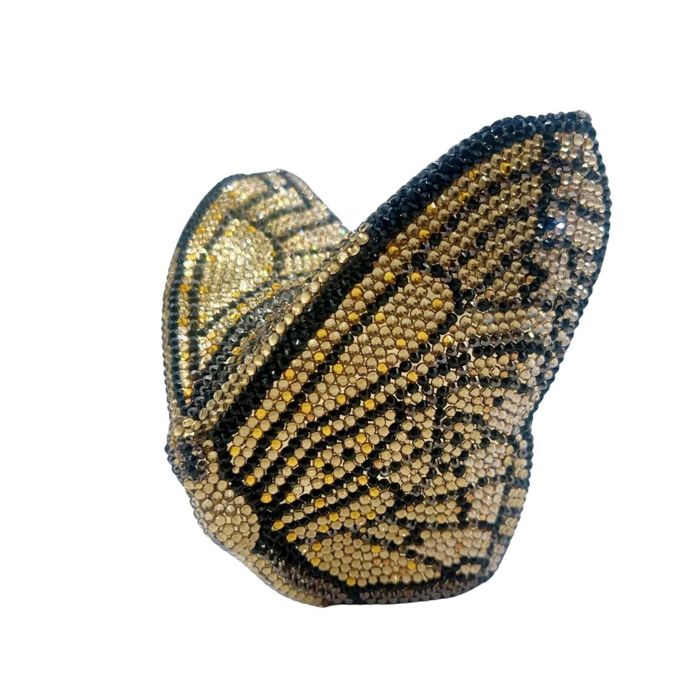 Butterfly Shaped Rhinestone Evening Bags Women Luxury Gorgeous Classy Sparkling Rhinestone Clutch Purses Wedding Party