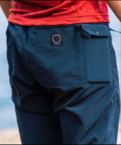 Spring 2026 Outdoor Lightweight Quick Dry Cargo Pants Multiple Pockets City Casual Style Polyester Fiber Straight Leg