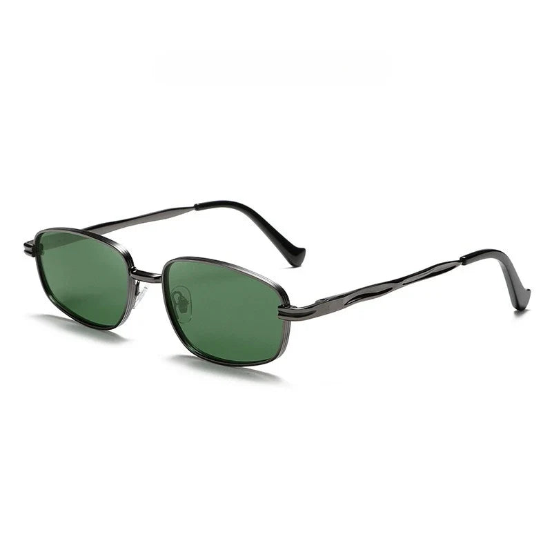 2026 Fashion Small Square Sunglasse Man Personality Brand Steampunk Metal Frame Sunglasses Women Retro Glasses UV400 Eyeglasses