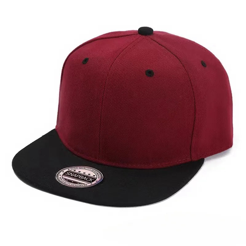 New Hot Sale Cap Plain Snapback Hat High Quality Adult Hip Hop Baseball Cap Men Women Outdoor Leisure Baseball Hat