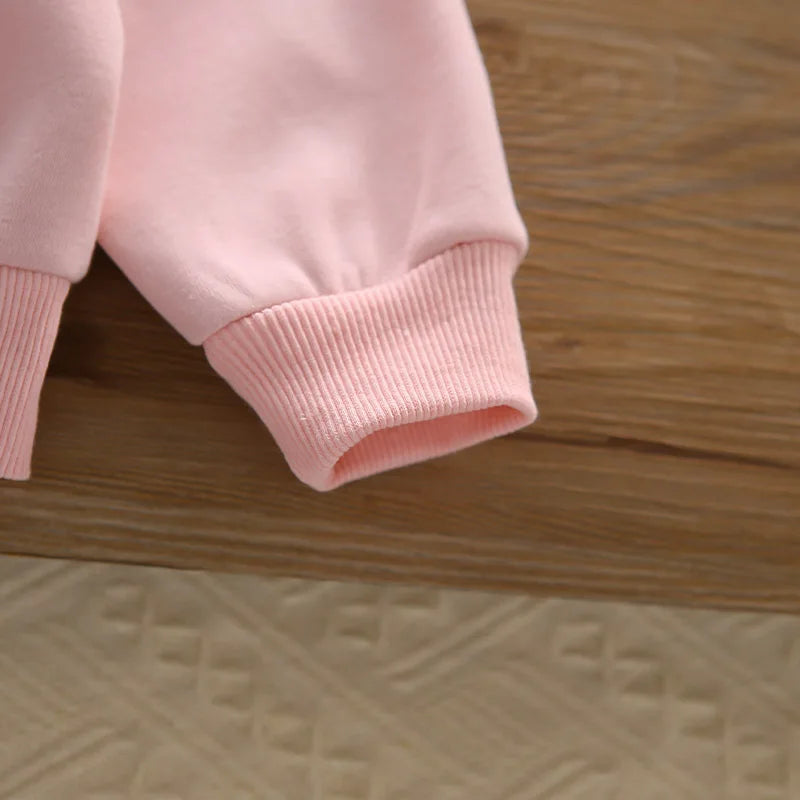New Spring Autumn Baby Clothes Suit Children Girls Long Sleeved T-Shirt Pants 2Pcs/Sets Fashion Kids Clothing Set Infant Outfits