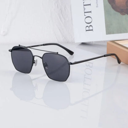 Designer Women's Sunglasses Bowie Big Square Alloy Fashion Street High Quality Luxury Design Classical Ultralight UV400 Glasses
