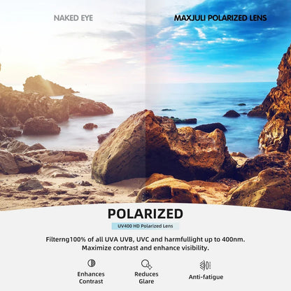 Polarized Extra Big Sunglasses for Men Women with Big Heads UV 400 Protection Sun glasses 8125