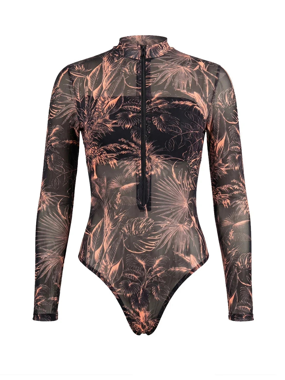 One Piece Sun Protection Swimwear 2026 Women Long Sleeved Print Swimsuit Female Sports Bathers Swimming Bodysuit Beach купальник