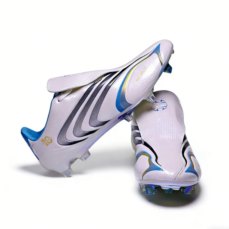 F50+ Professional Mens Soccer Shoes Training Non-Slip Turf Soccer Cleats Boys TF/FG Football Sneakers Man Chuteira Campo 39-45