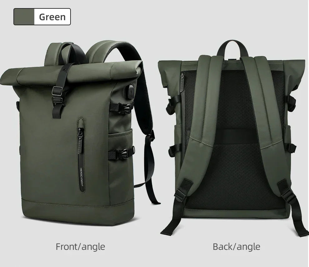 Large 15.6 Inch Laptop Backpack Men Anti-Theft Travel Backpack for Business University Bicycle School Backpack With USB Port