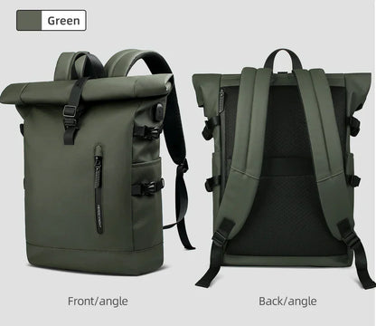 Large 15.6 Inch Laptop Backpack Men Anti-Theft Travel Backpack for Business University Bicycle School Backpack With USB Port
