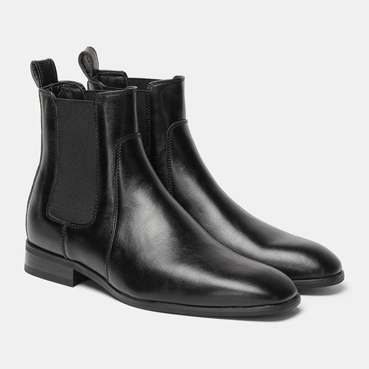 Men Boots Casual 2026 Fashion Brand Comfortable Boots Leather Chelsea boots