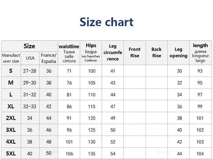 High Quality Fully Elastic Waist Men's Jeans Cotton Soft Drawstring Straight Pants Korea Casual Trousers Male Plus Size S-5XL
