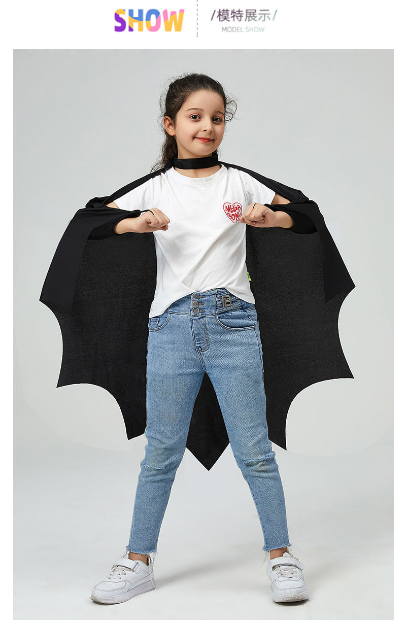 1set/lot cosplay bat costumes girl boy halloween party costumes