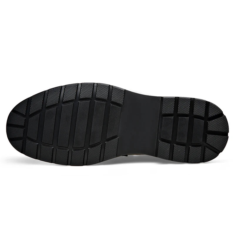 Fashion Leather Mens Casual Shoes Breathable Business Handmade Slip On Shoes Hot Sale Brand Classic Men Shoes Flats Moccasins