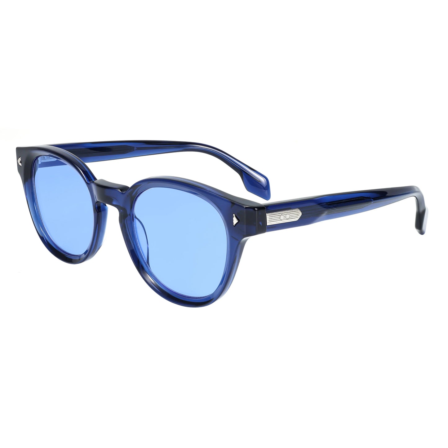 Designer New Dark Red Acetate Sunglasses Retro Full Frame Lightweight UV400 Non-Polarized Eyewear