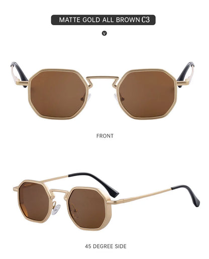 Vintage Steampunk Sunglasses Women 2025 Luxury Retro Punk Sunglass Men Fashion Glasses Gafas De Sol Hombre Lunette Soleil Femme