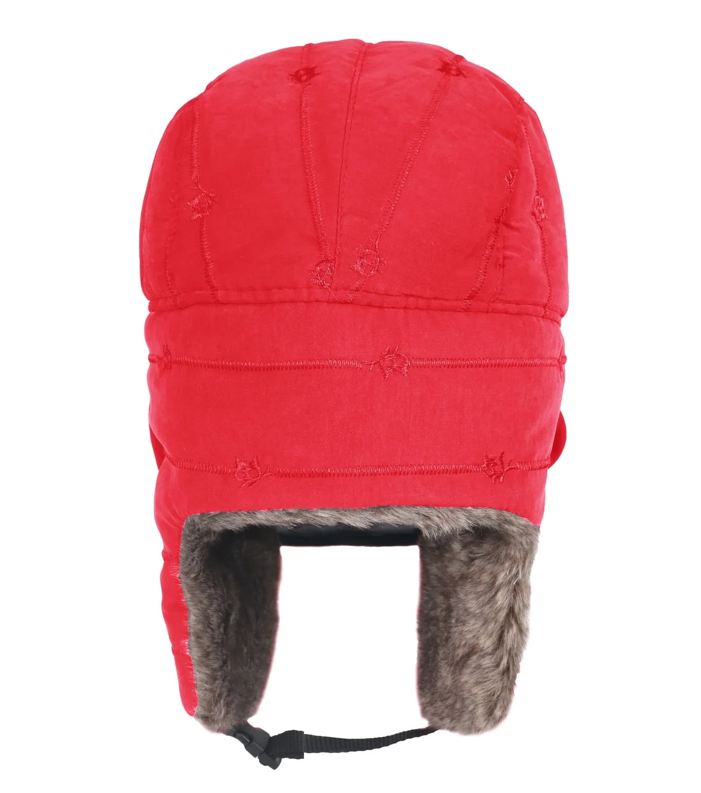 Men's Warm Chunky Trapper Hat Removable Windproof Winter Russian Hats with Mask Ushanka Hat