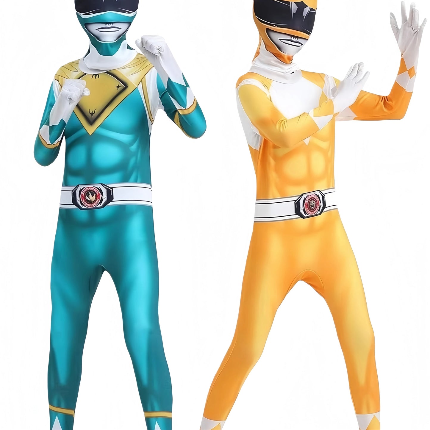 Power Morpher Superhero Samurai Sentai Shinkenger Rangers Cosplay Fantasia Halloween Carnival Costume Mask Suit For Kids Boy
