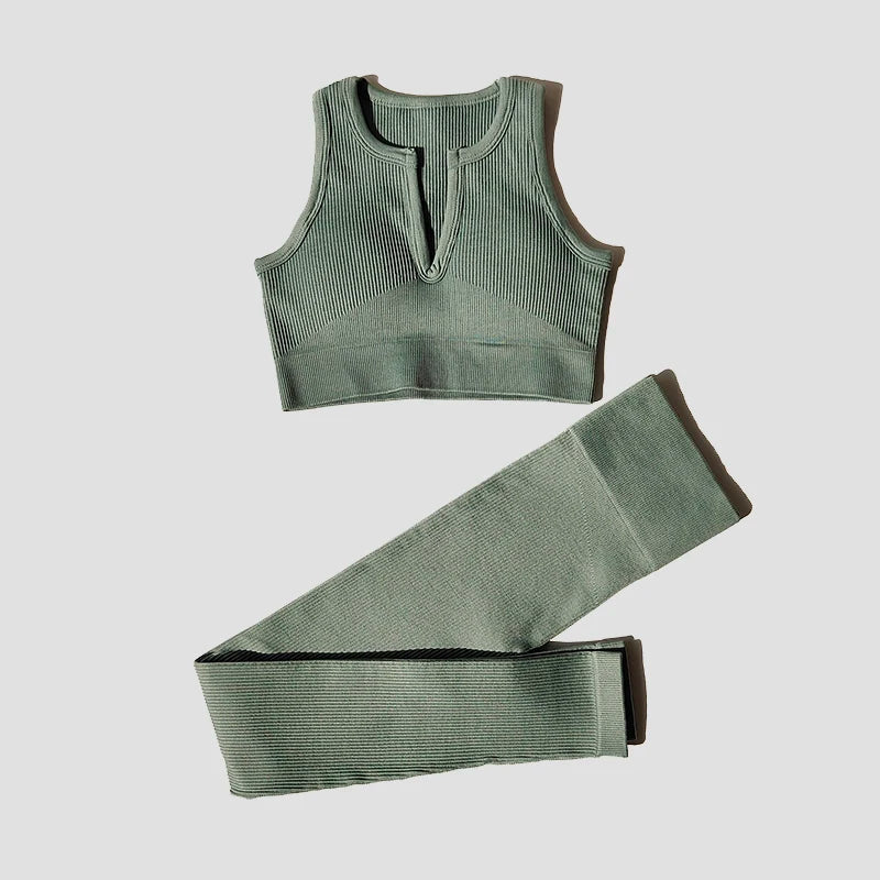 2/4/6PCS Seamless Women Yoga Set Workout Sportswear Fitness Bra Sport Pants Gym Clothing High Waist Leggings Shorts Sports Suits