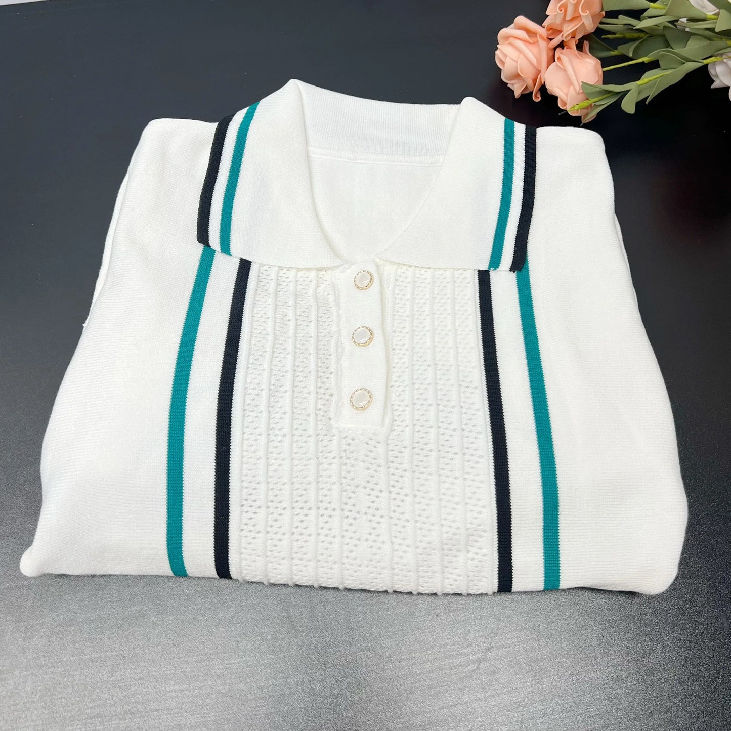 Chic Fashion Sexy Package Hips Knitted Mini Dress 2026 Summer Vintage Turn-down Collar Ruffled Party Dress Streetrwear