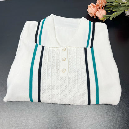 Chic Fashion Sexy Package Hips Knitted Mini Dress 2026 Summer Vintage Turn-down Collar Ruffled Party Dress Streetrwear