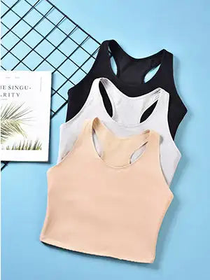 Transgender FTM Breathable Half Chest Binder Tank Top